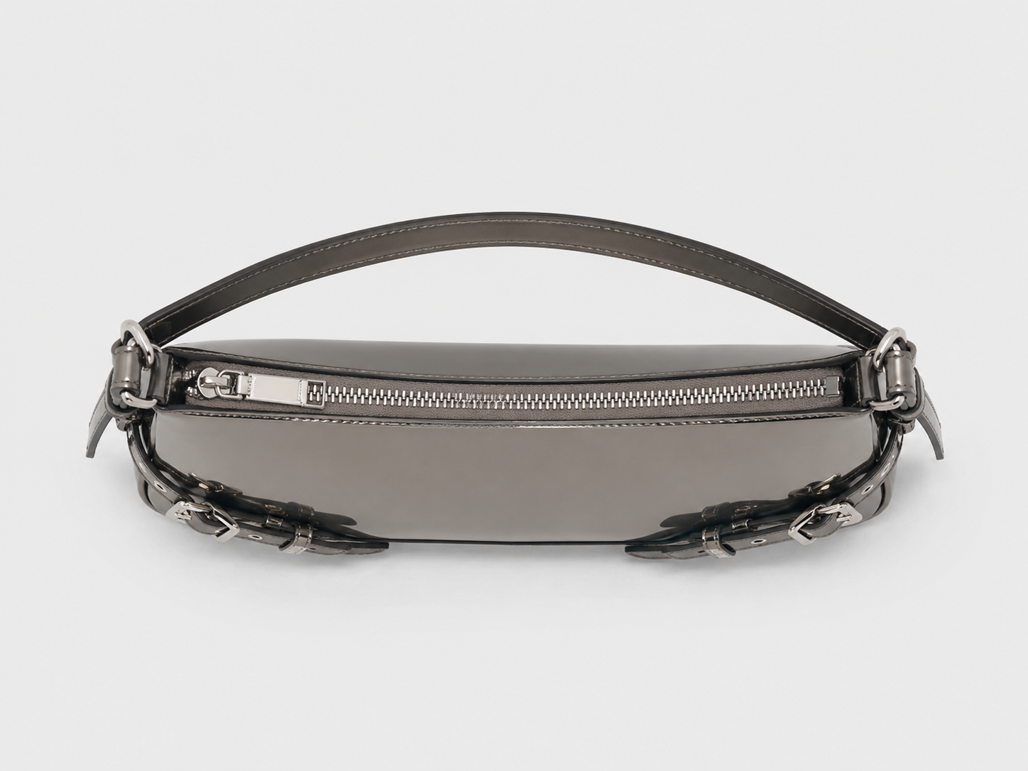 LIQUID CHROME SHOULDER BAG
